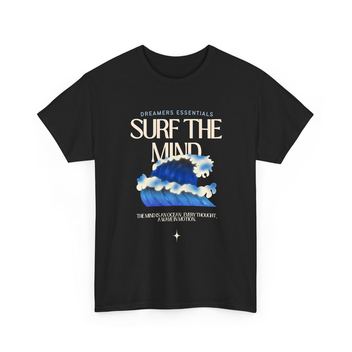 Dreamers Essentials Surf the Mind - Unisex Heavy Cotton Tee