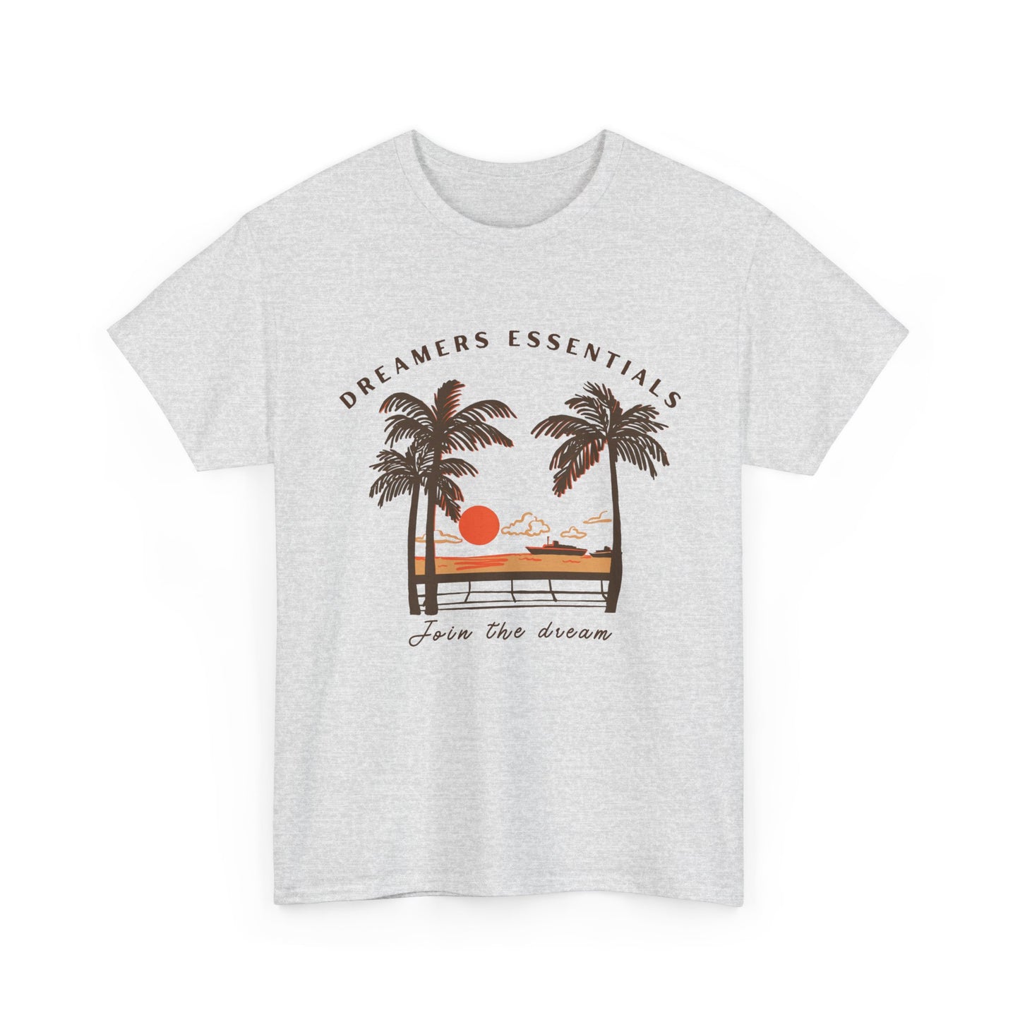 Join the Dream Sunset - Unisex Heavy Cotton Tee