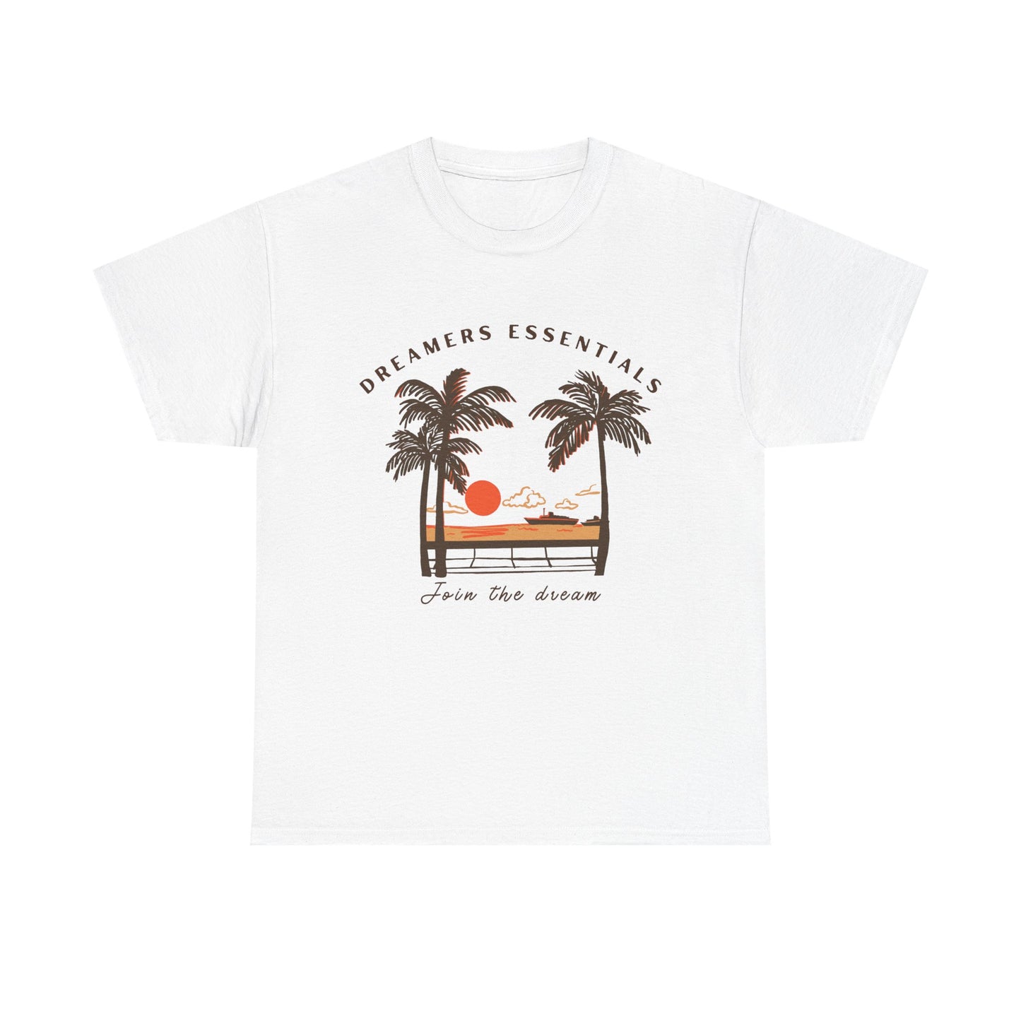 Join the Dream Sunset - Unisex Heavy Cotton Tee