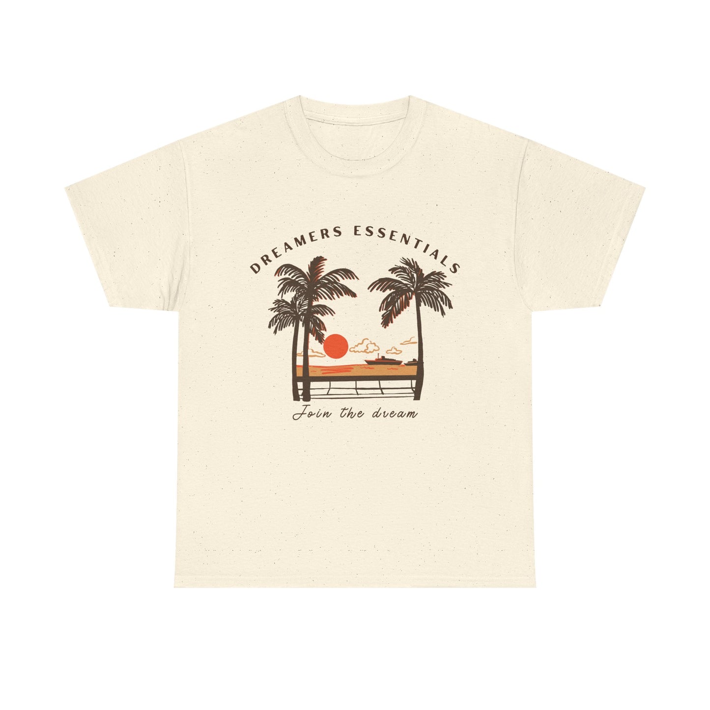 Join the Dream Sunset - Unisex Heavy Cotton Tee