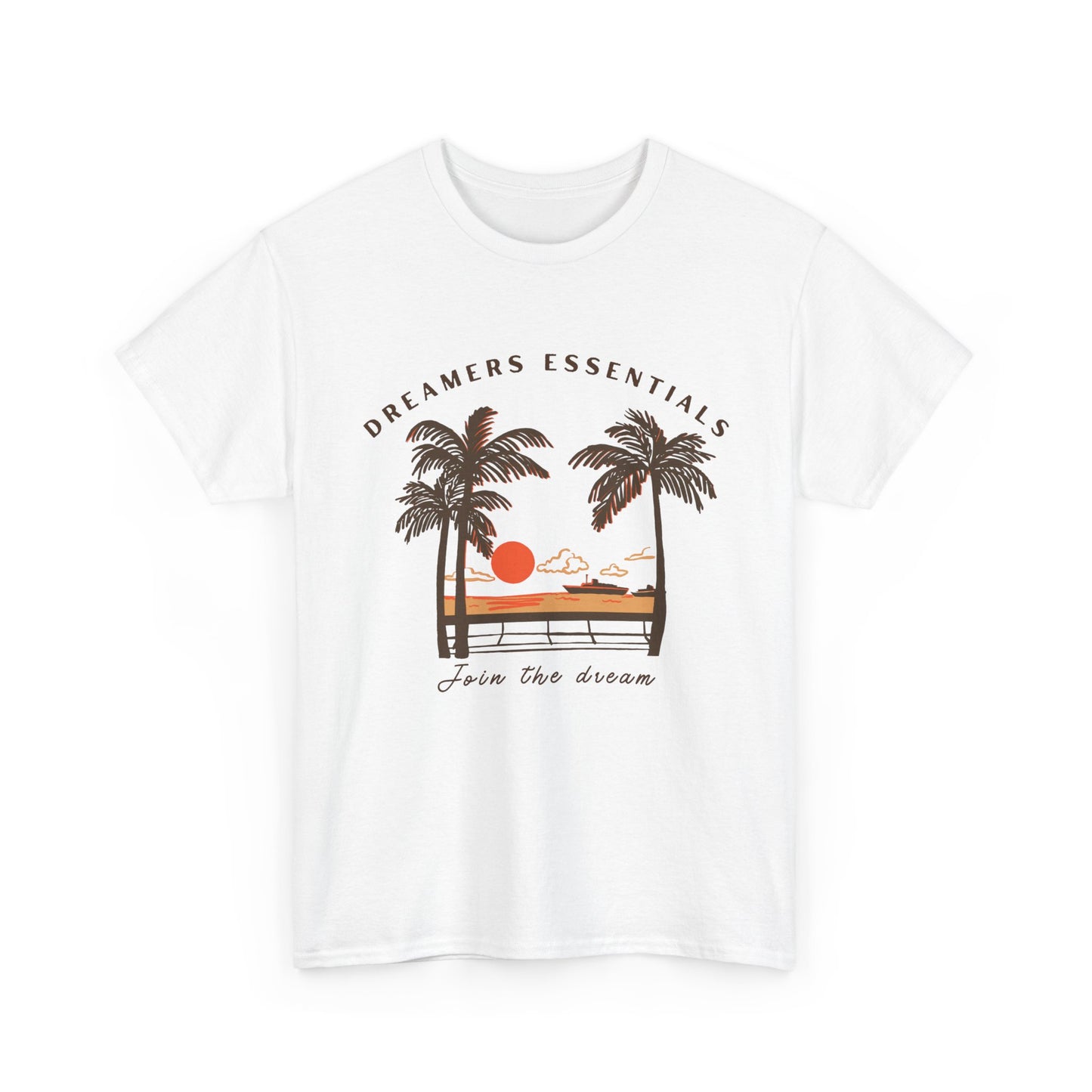 Join the Dream Sunset - Unisex Heavy Cotton Tee