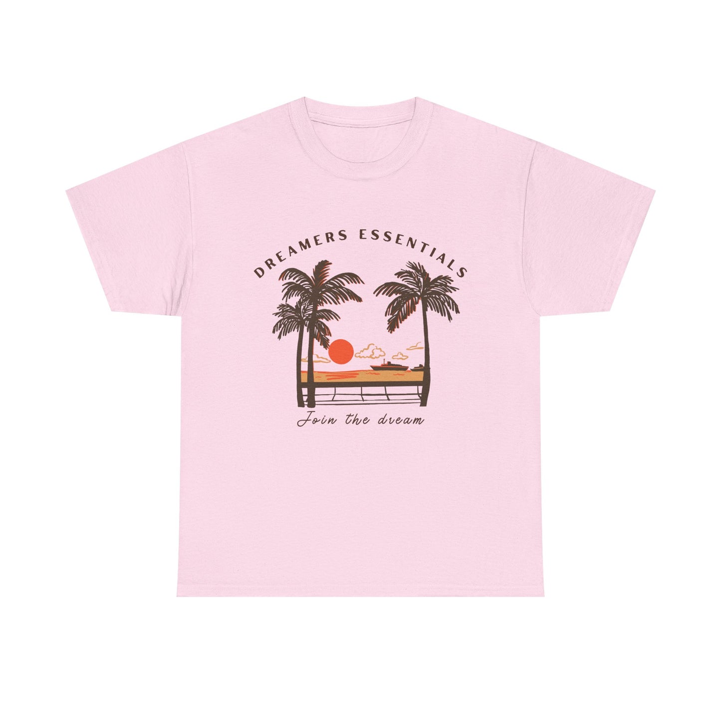 Join the Dream Sunset - Unisex Heavy Cotton Tee