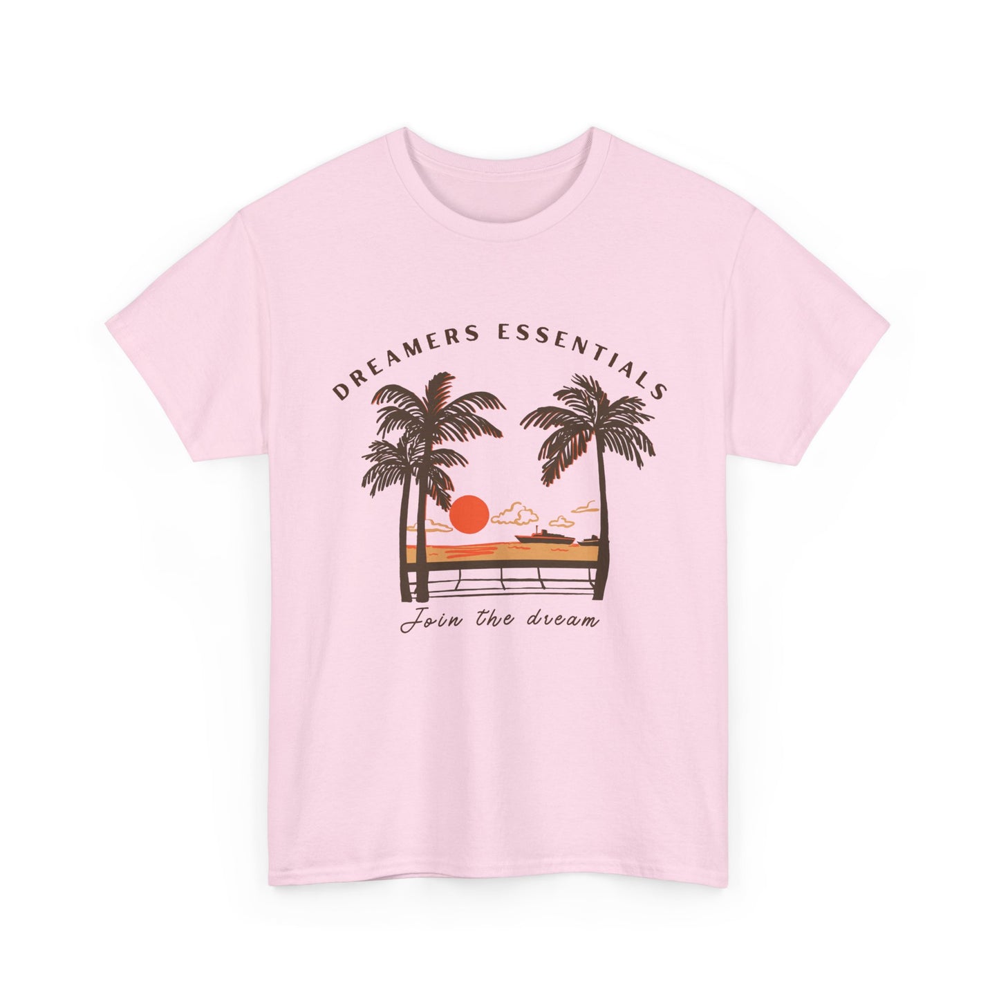 Join the Dream Sunset - Unisex Heavy Cotton Tee