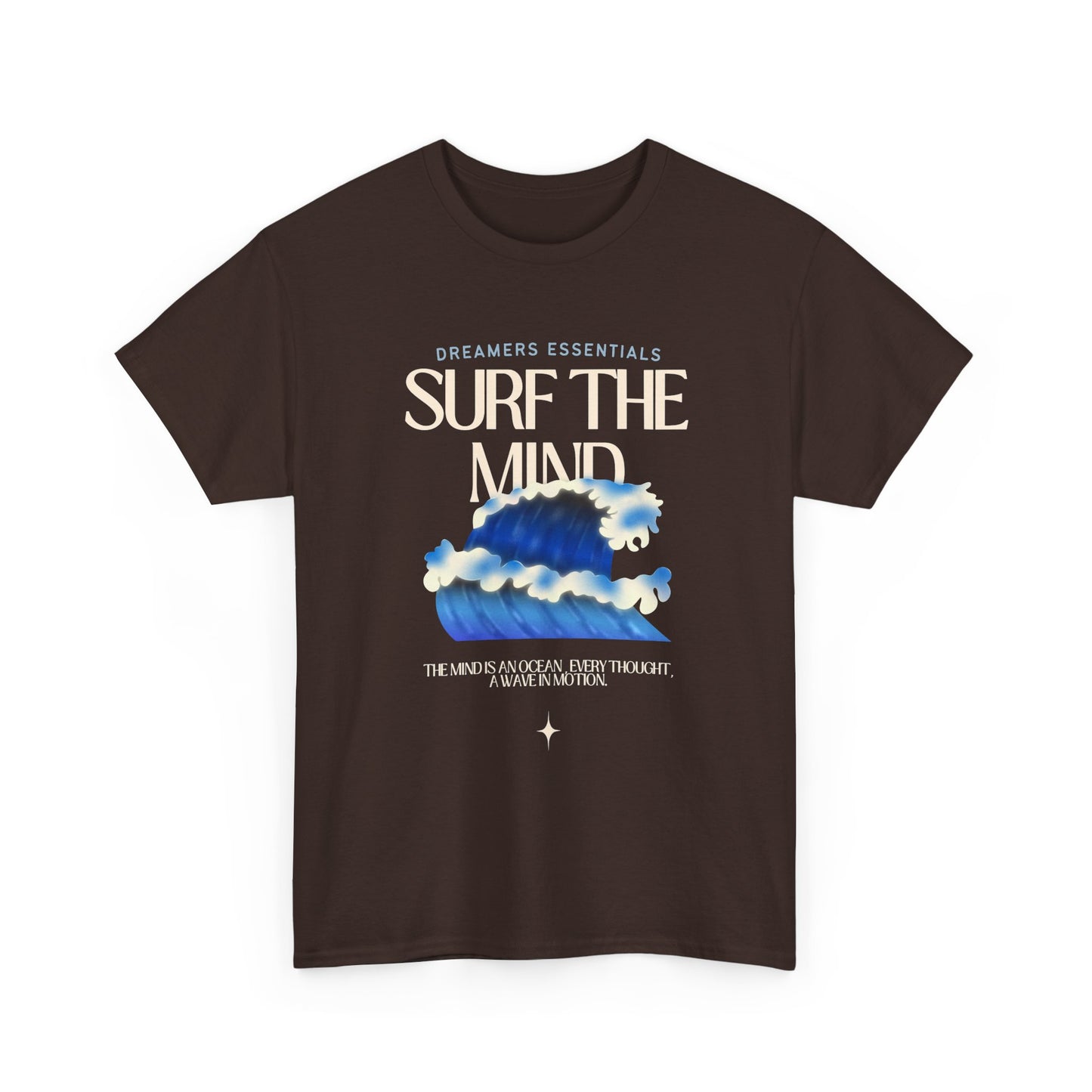 Dreamers Essentials Surf the Mind - Unisex Heavy Cotton Tee