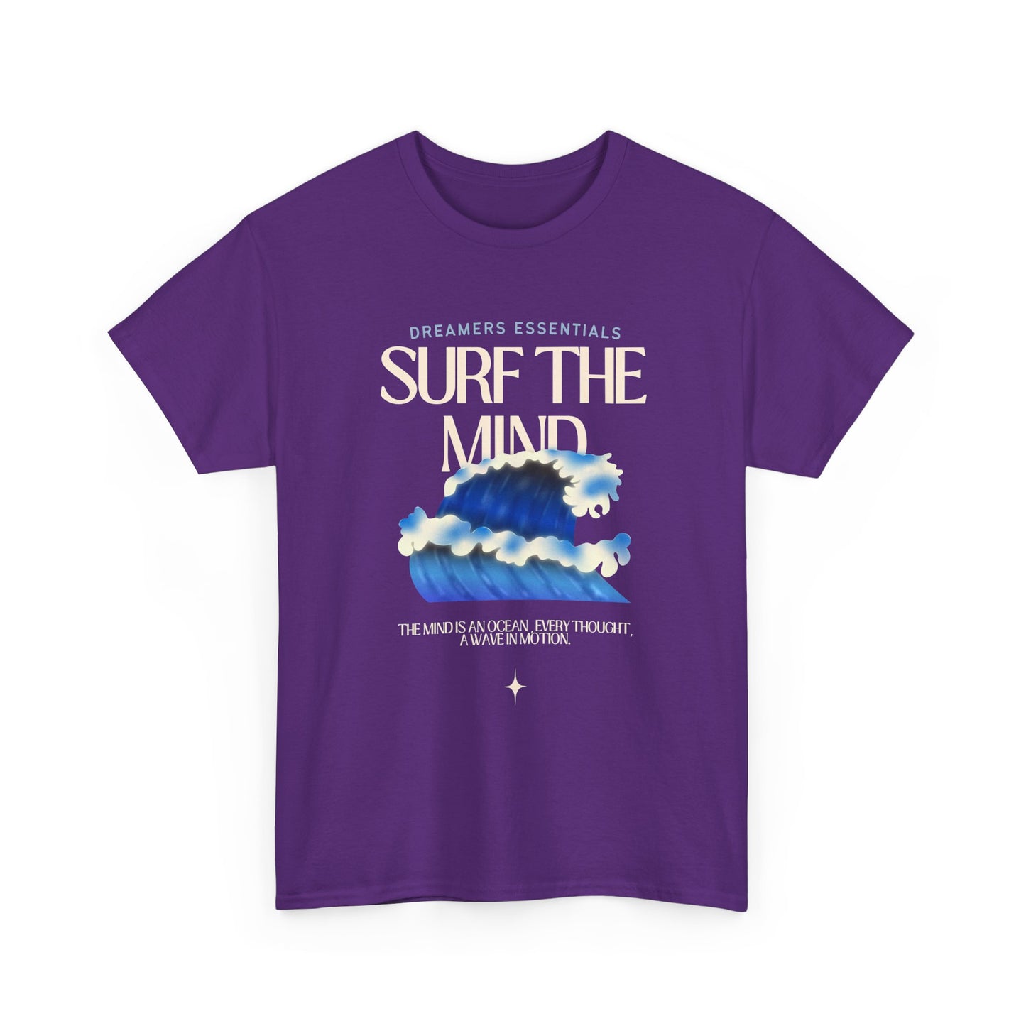 Dreamers Essentials Surf the Mind - Unisex Heavy Cotton Tee