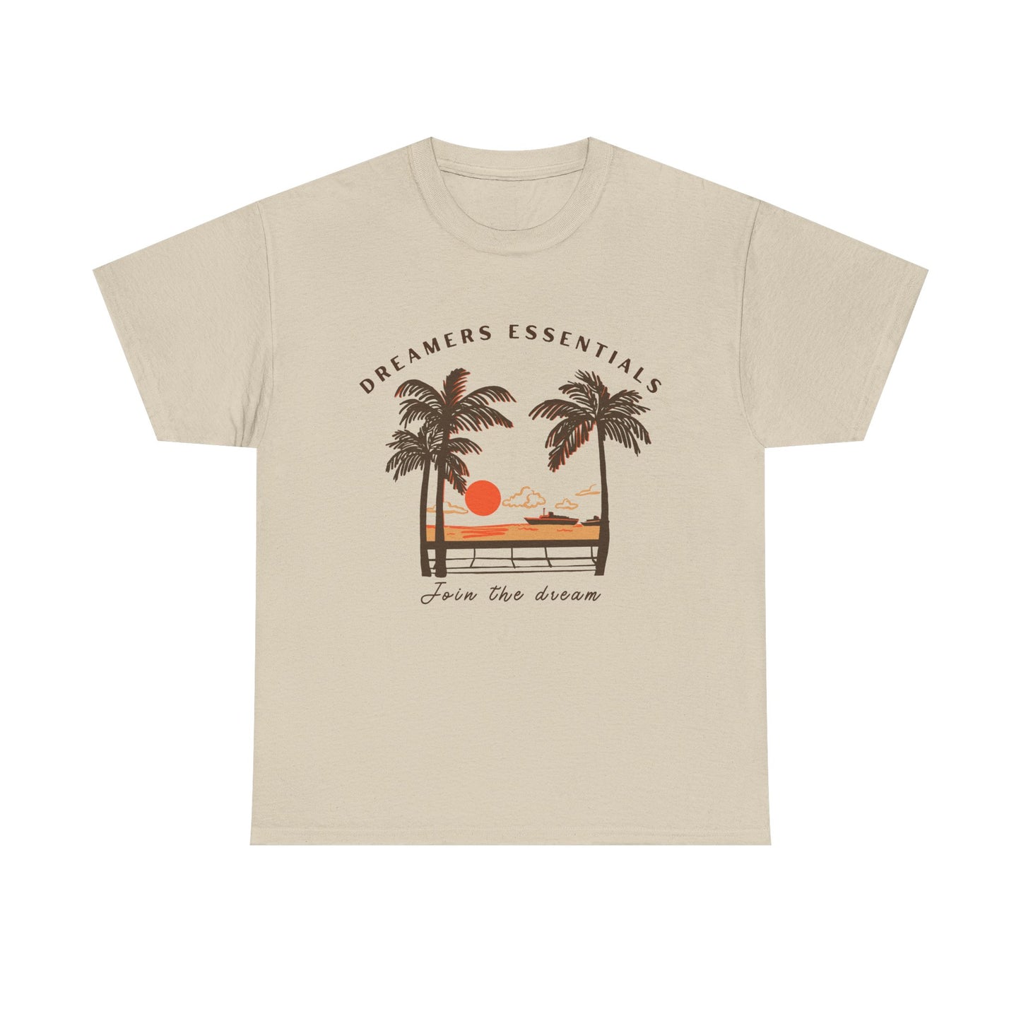 Join the Dream Sunset - Unisex Heavy Cotton Tee