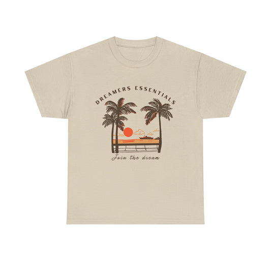 Join the Dream Sunset - Unisex Heavy Cotton Tee
